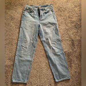 American eagle baggy jean size 6